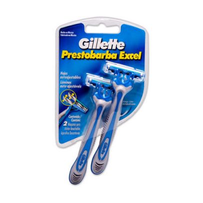AFEITADORA GILLETTE PRESTO EXCEL HOMBRE X 12U