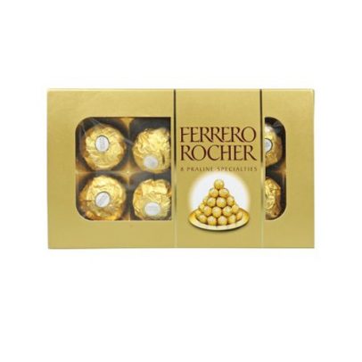 chocolate ferrero rocher pack 8 venta