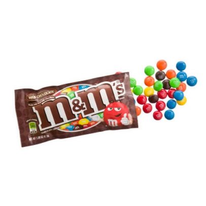 GOLOSINA MARS M&M CHOCOLATE MARRON 48gr x 1u