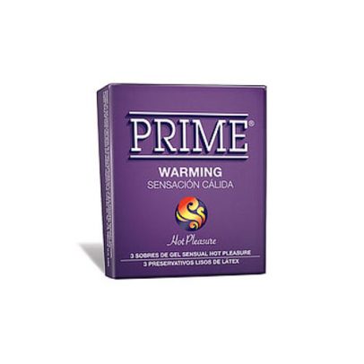 PRESERVATIVO PRIME WARMING VIOLETA x 24u